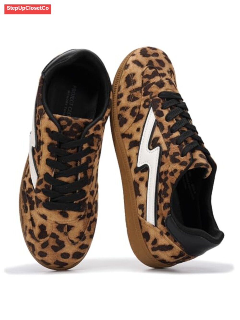 Women's Lace-Up Sneakers Non-Slip Rubber Comfortable Casual